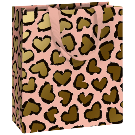 Geschenktasche „Cassy“ | 18×21×8 cm, 250 g/m², rosa