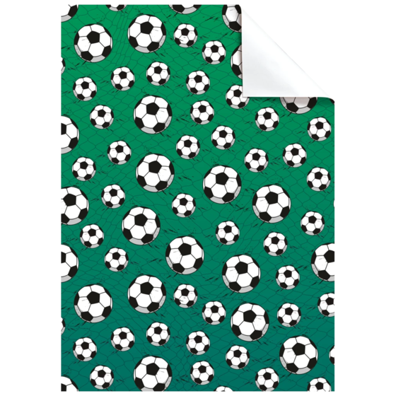 Feuille de papier cadeau « Jordan » | 50×70 cm, 80 g/m², vert