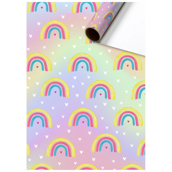 Geschenkpapier „Chilly“ | 70 cm × 1,5 m, 76 g/m², regenbogen