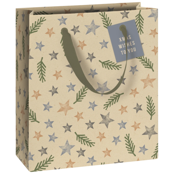 Geschenktasche „Naruto“ | 18×21×8 cm, 250 g/m², hellbraun