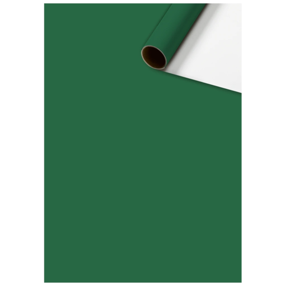 Geschenkpapier „Uni Plain“ One Colour | 70 cm × 5 m, 80 g/m², dunkelgrün