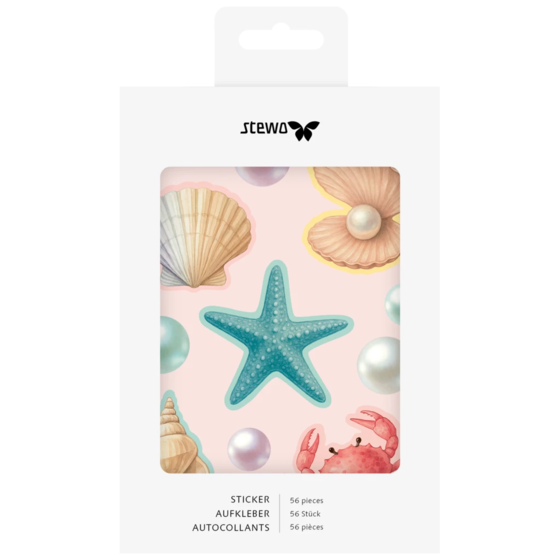 Sticker Sheet “Sereia” | 110×150 mm, multi-coloured, 4 sheet(s)