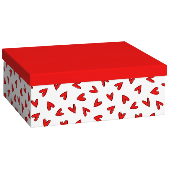 Gift Box “Riley” | 24×12×33 cm, 120 gsm, red
