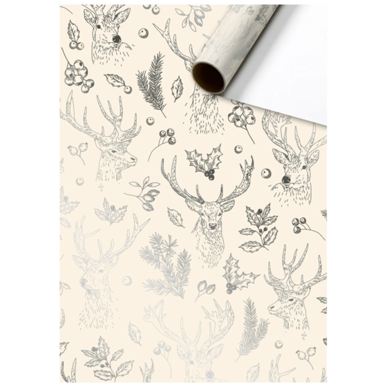 Geschenkpapier „Beau“ | 70 cm × 1,5 m, 76 g/m², beige