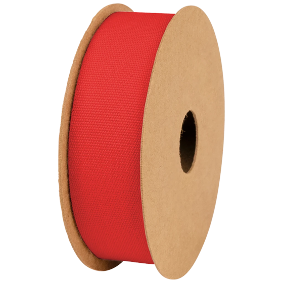 Geschenkband | Baumwolle, 16 mm × 3 m, rot