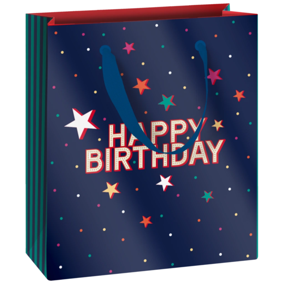 Geschenktasche „Starlett“ | 18×21×8 cm, 230 g/m², dunkelblau