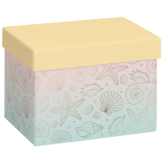 Boîte cadeau « Sereia » | 12×12×16,5 cm, 120 g/m², coloré