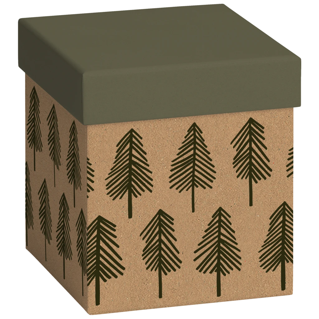 Geschenkbox „Weren“ | 11×11×12 cm, schwarz