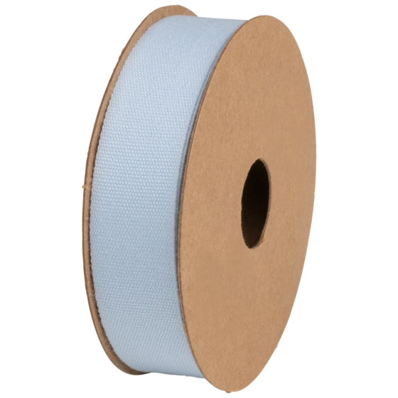 Geschenkband | Baumwolle, 16 mm × 3 m, hellblau