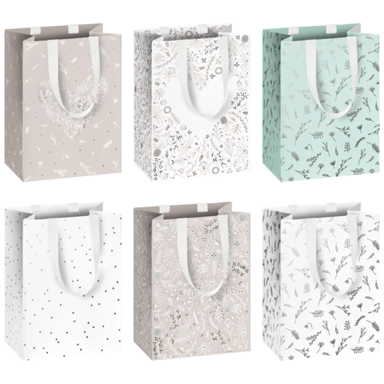 Geschenktasche „Eldana“ | 10×14×8 cm, 200 g/m²