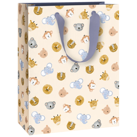 Geschenktasche „Buba“ | 23×30×13 cm, 230 g/m², champagner