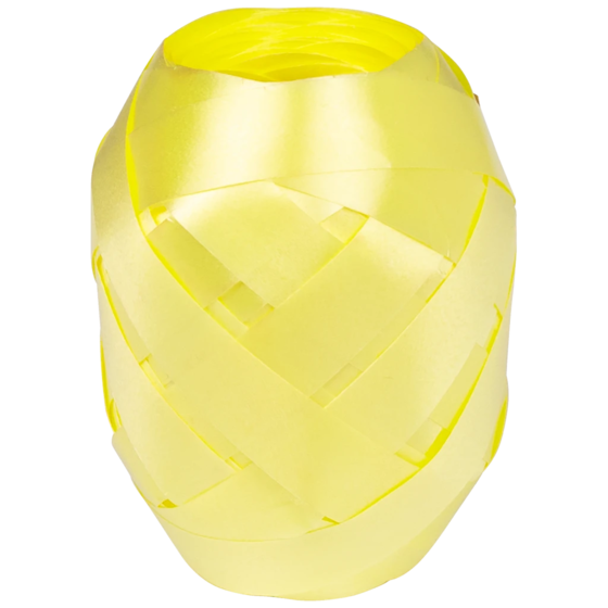 Geschenkband | Polypropylen, 10 mm × 30 m, gelb