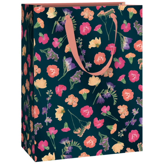 Geschenktasche „Maila“ | 23×30×13 cm, 250 g/m², petrol