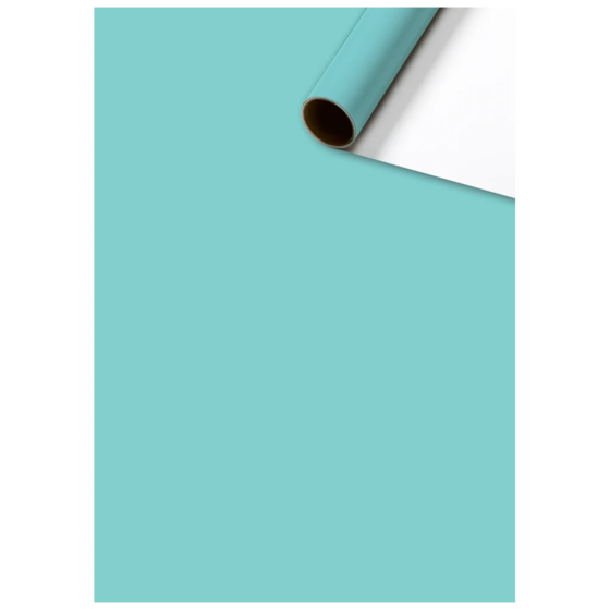 Geschenkpapier „Uni Plain“ One Colour | 70 cm × 2 m, 80 g/m², türkis