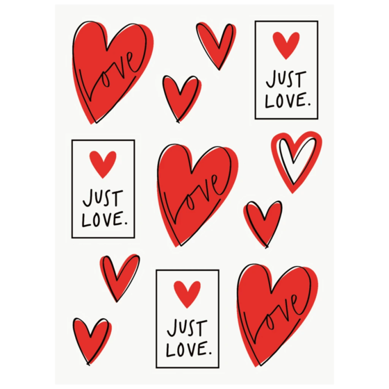 Sticker Sheet “Riley” | 110×150 mm, 4 sheet(s)