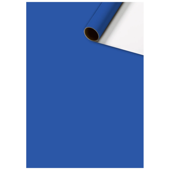 Geschenkpapier „Uni Plain“ One Colour | 70 cm × 5 m, 80 g/m², blau