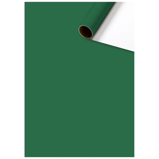 Geschenkpapier „Uni Plain“ One Colour | 70 cm × 10 m, 80 g/m², dunkelgrün