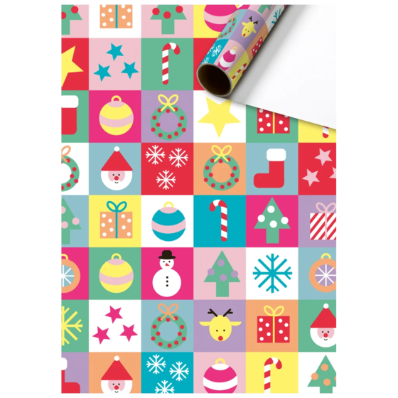 Geschenkpapier „Dimitri“ | 70 cm × 2 m, 80 g/m², bunt