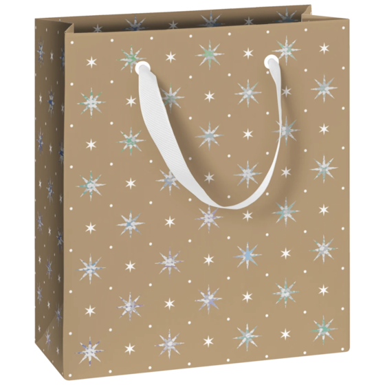 Geschenktasche „Zidonia“ | 18×21×8 cm, 250 g/m², gold