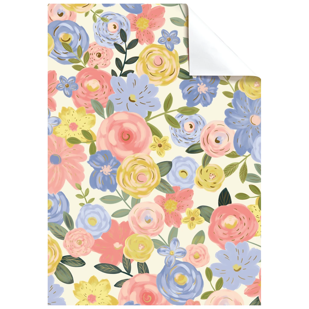 Geschenkpapier-Bogen „Odile“ | 50×70 cm, 70 g/m², mehrfarbig