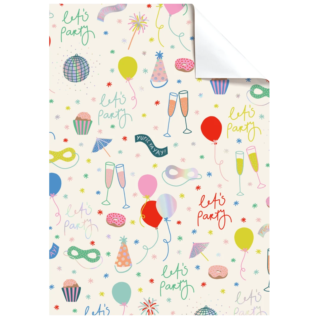 Geschenkpapier-Bogen „Sasha“ | 100×70 cm, 80 g/m², beige