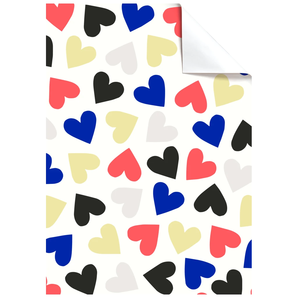 Gift Wrapping Paper Sheet “Velia” | 100×70 cm, 80 gsm, multi-coloured