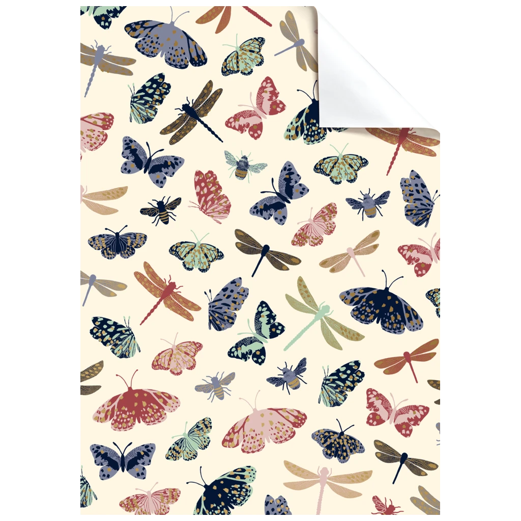Papier cadeau « Jelva » | 100×70 cm, 80 g/m², beige