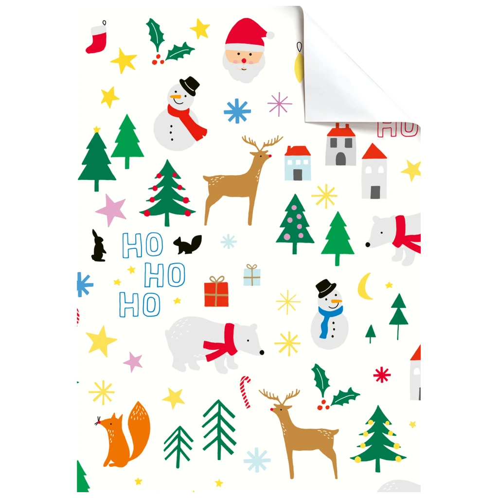 Gift Wrapping Paper Sheet | 100×70 cm, 80 gsm, white