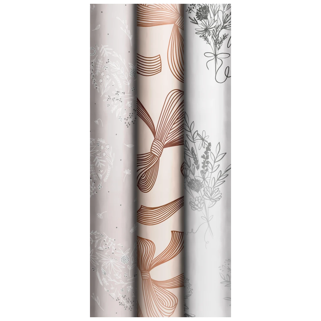 Gift Wrapping Paper “Together Forever” | 70 cm × 1,5 m, 76 gsm, assorted