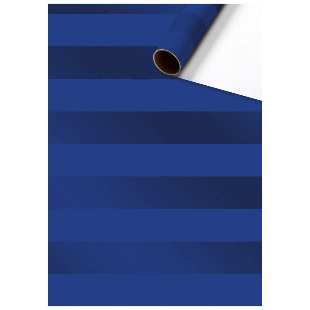 Gift Wrapping Paper “Bas” | 70 cm × 1,5 m, 76 gsm, dark blue