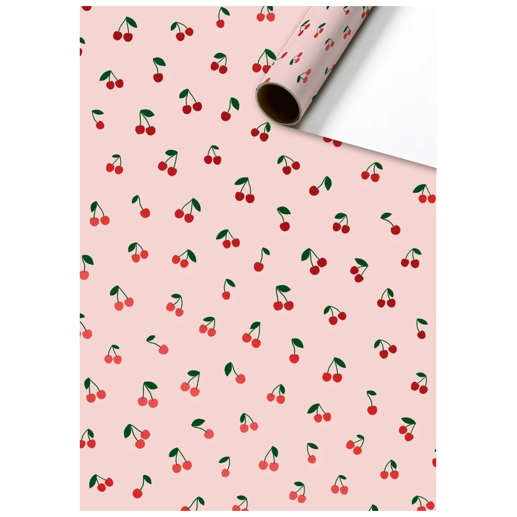 Gift Wrapping Paper “Ylvi” | 70 cm × 1,5 m, 76 gsm, rose