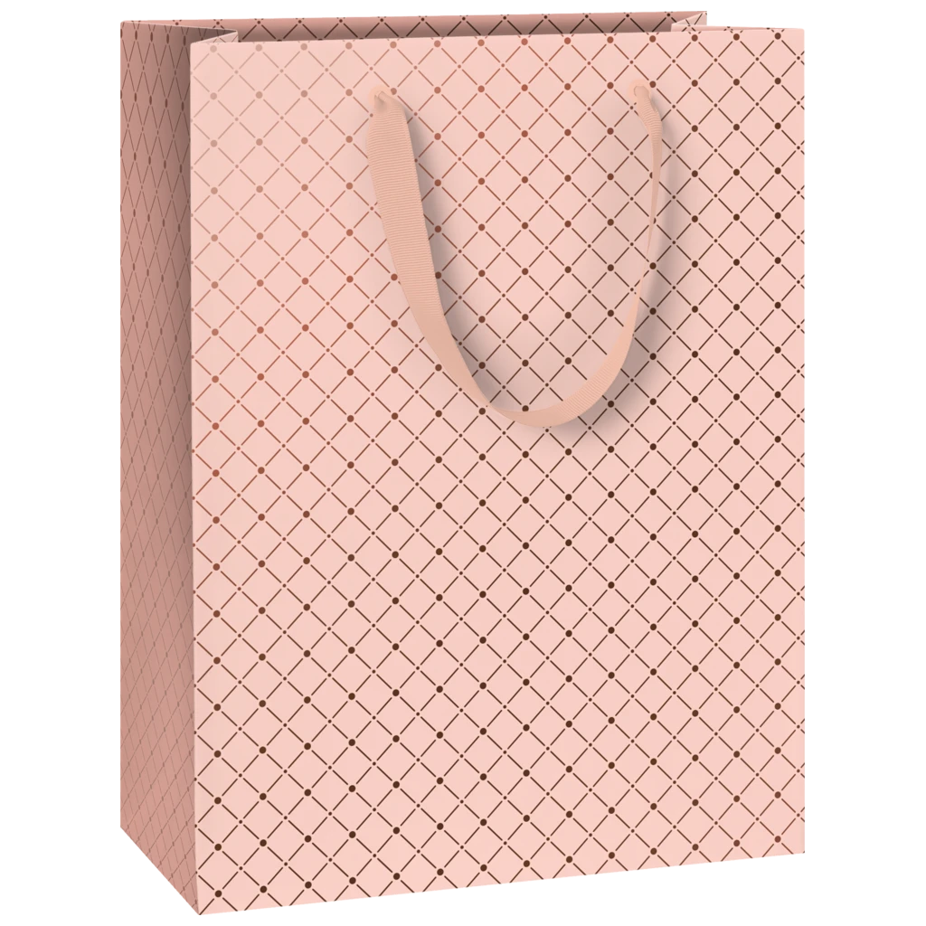 Gift Bag “Min” | 23×30×13 cm, 250 gsm, light rose