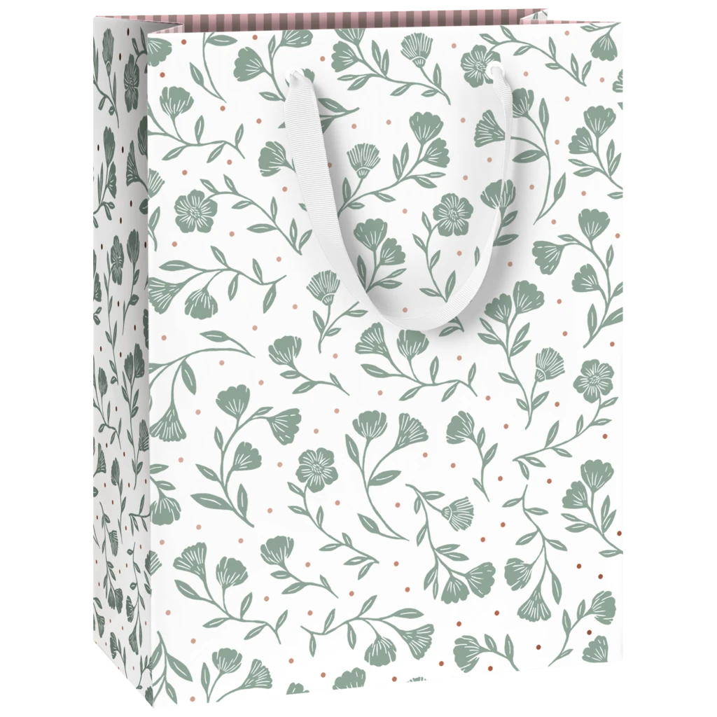 Pochettes cadeaux « Olena » | 23×30×13 cm, 250 g/m², blanc