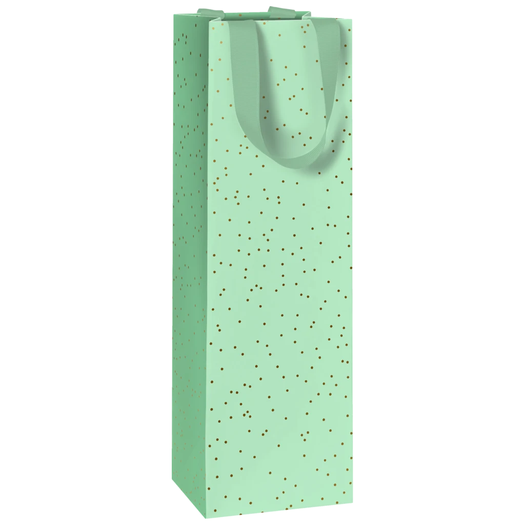 Bottle Bags “Yvie” | 11×36×10,5 cm, 250 gsm, mint