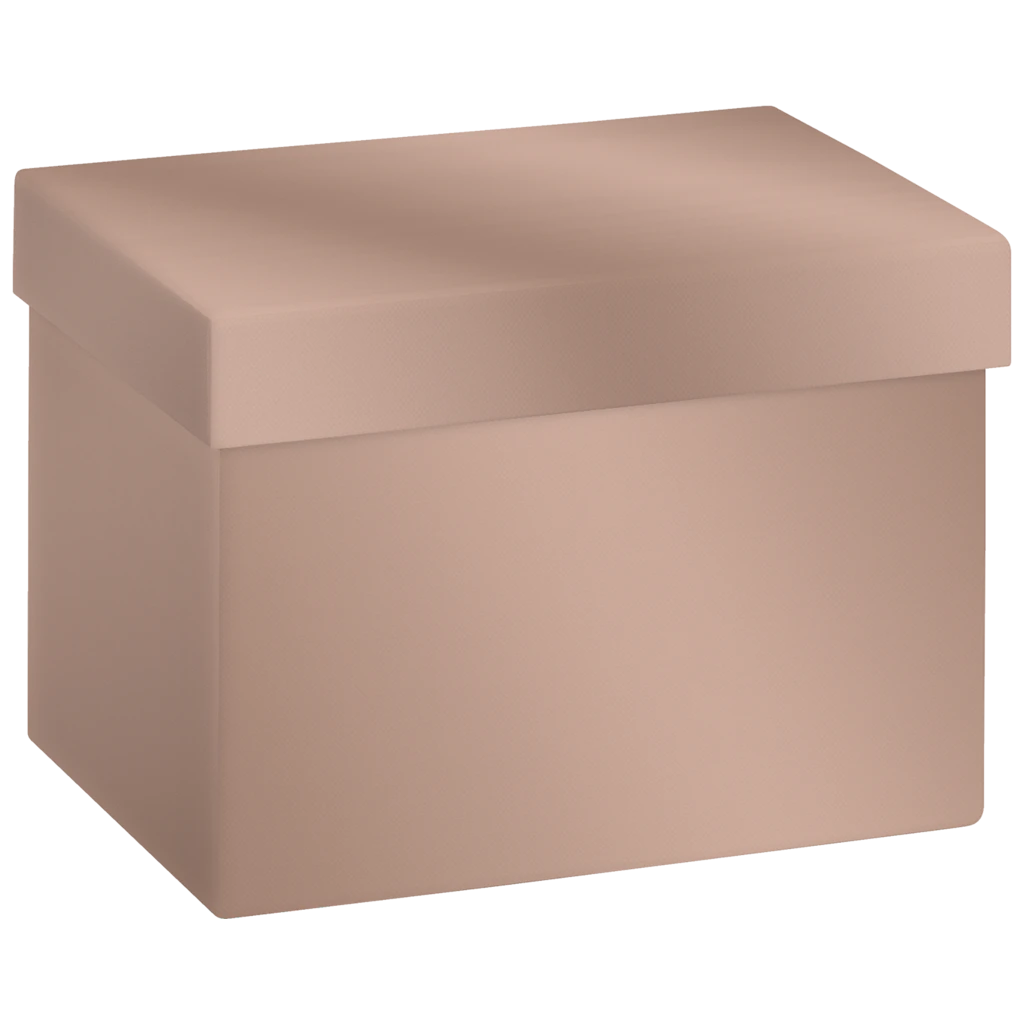 Gift Box “Uni Pure Copper ” | 12×12×16,5 cm, 120 gsm, bronze gold