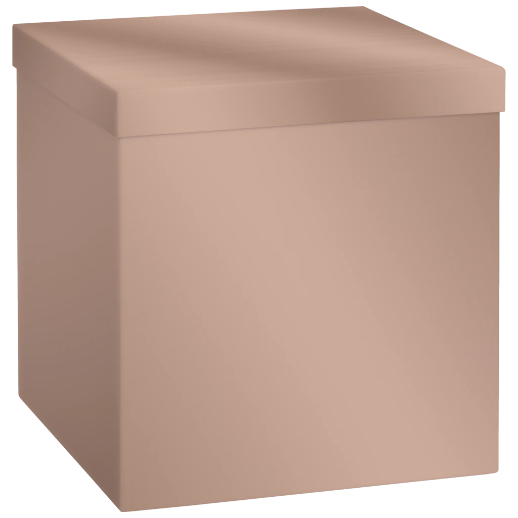Gift Box “Uni Pure Copper ” | 23×24×23 cm, 120 gsm, bronze gold