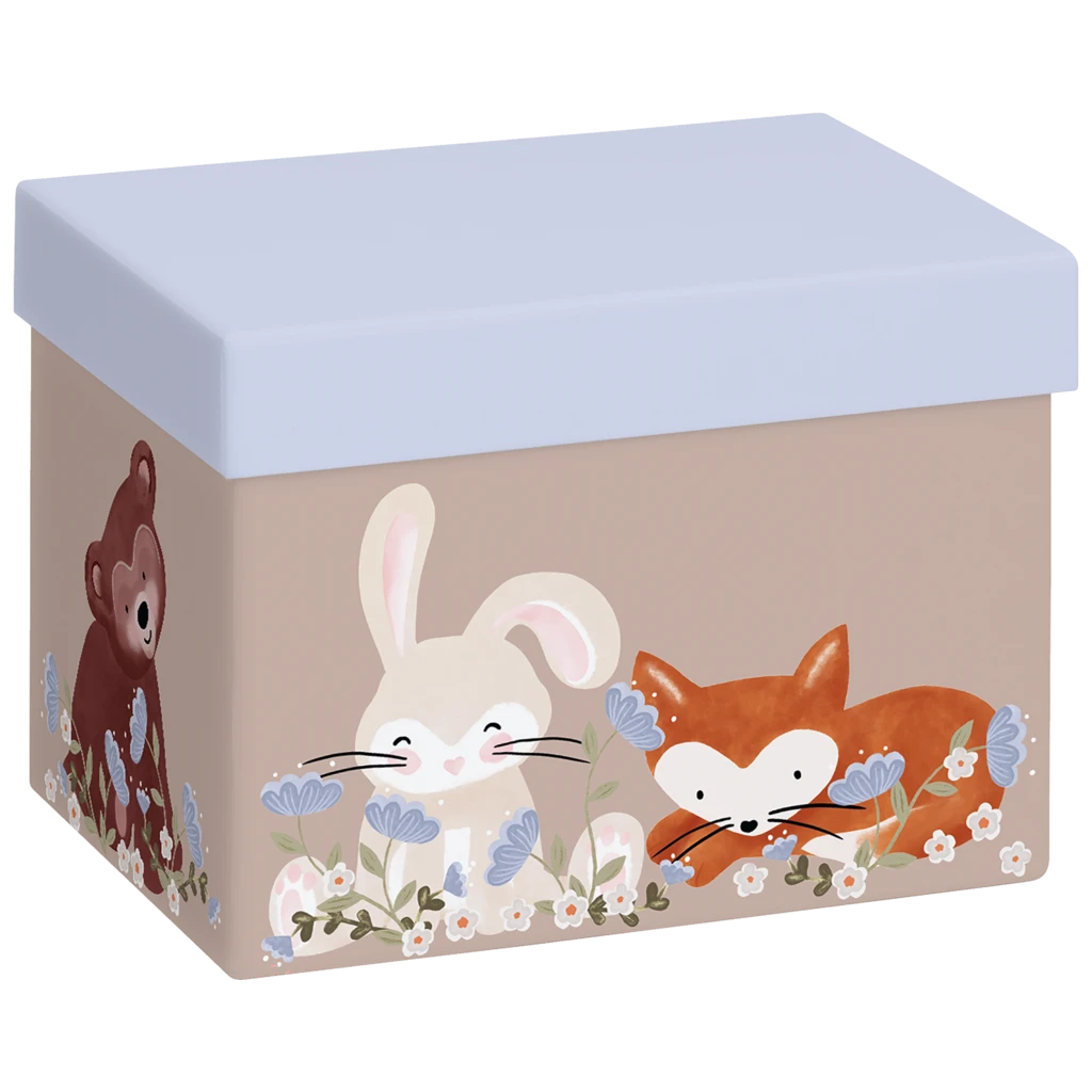Boîte cadeau « Momo » | 12×12×16,5 cm, 120 g/m², vert clair