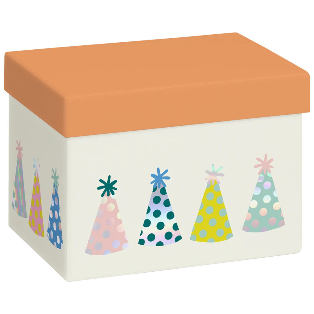 Geschenkbox „Sasha“ | 12×12×16,5 cm, 120 g/m², beige