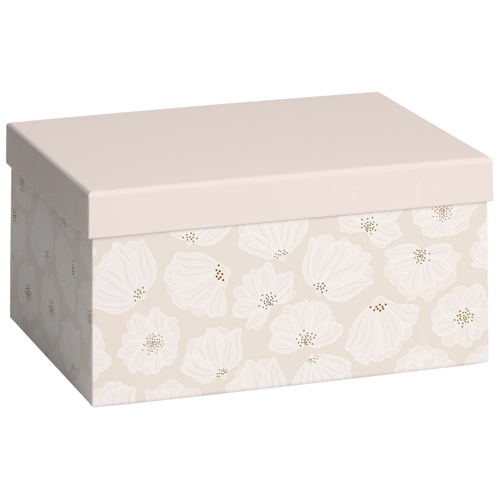 Geschenkbox „Hether“ | 16×12×24 cm, 120 g/m², altrosa