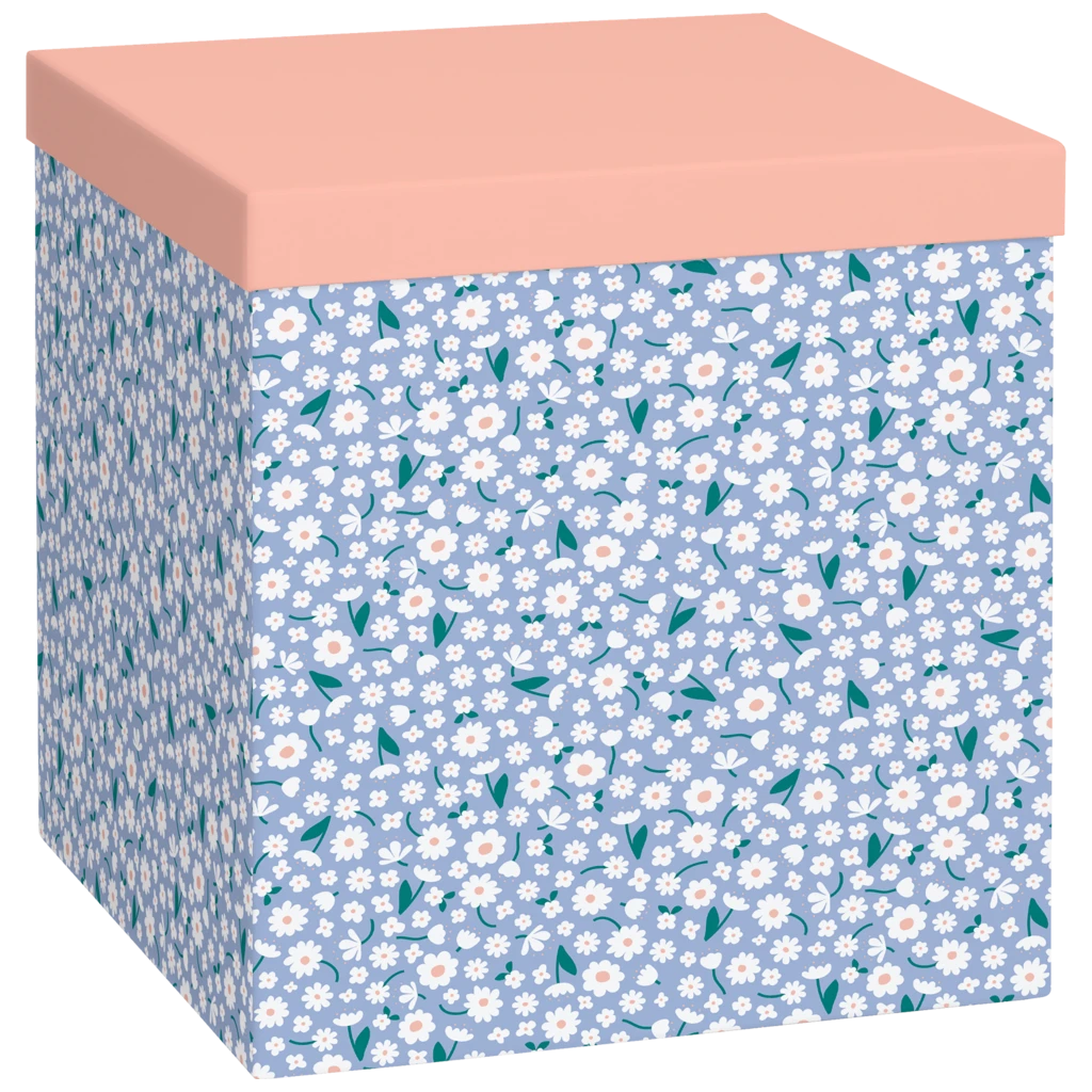 Gift Box “Samia” | 23×24×23 cm, 120 gsm, sky blue