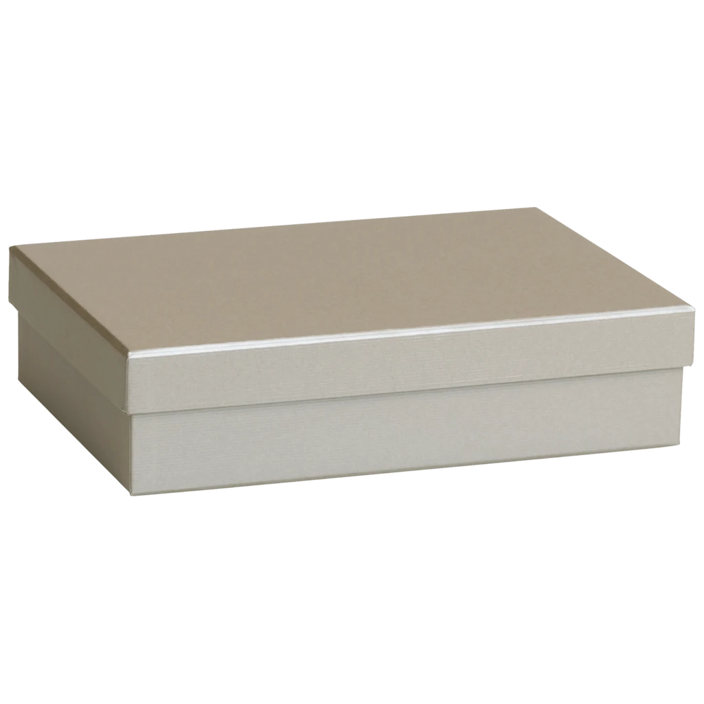 Gift Box One Colour | 24×6×16,5 cm, silver