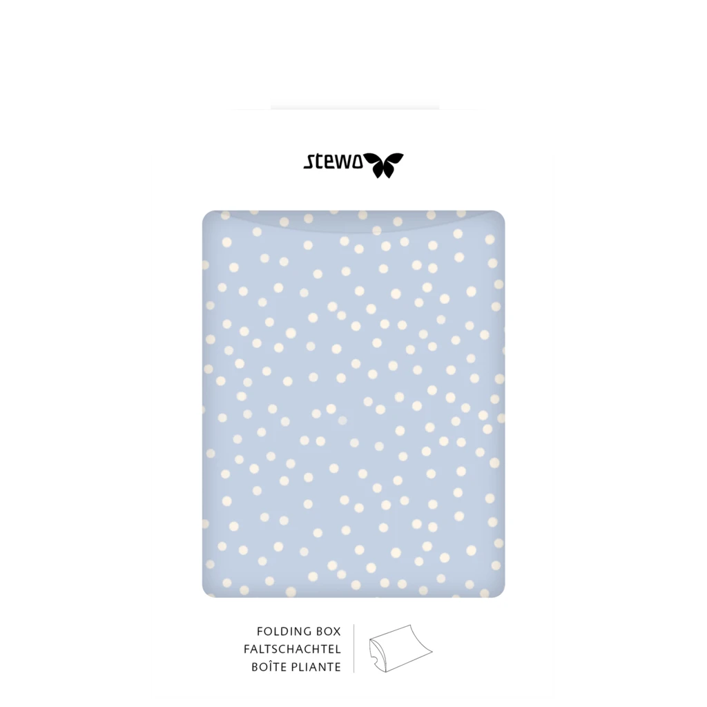 Faltschachteln „Buba“ | 10×2,5×11 cm, 210 g/m², hellblau, 3 Stück