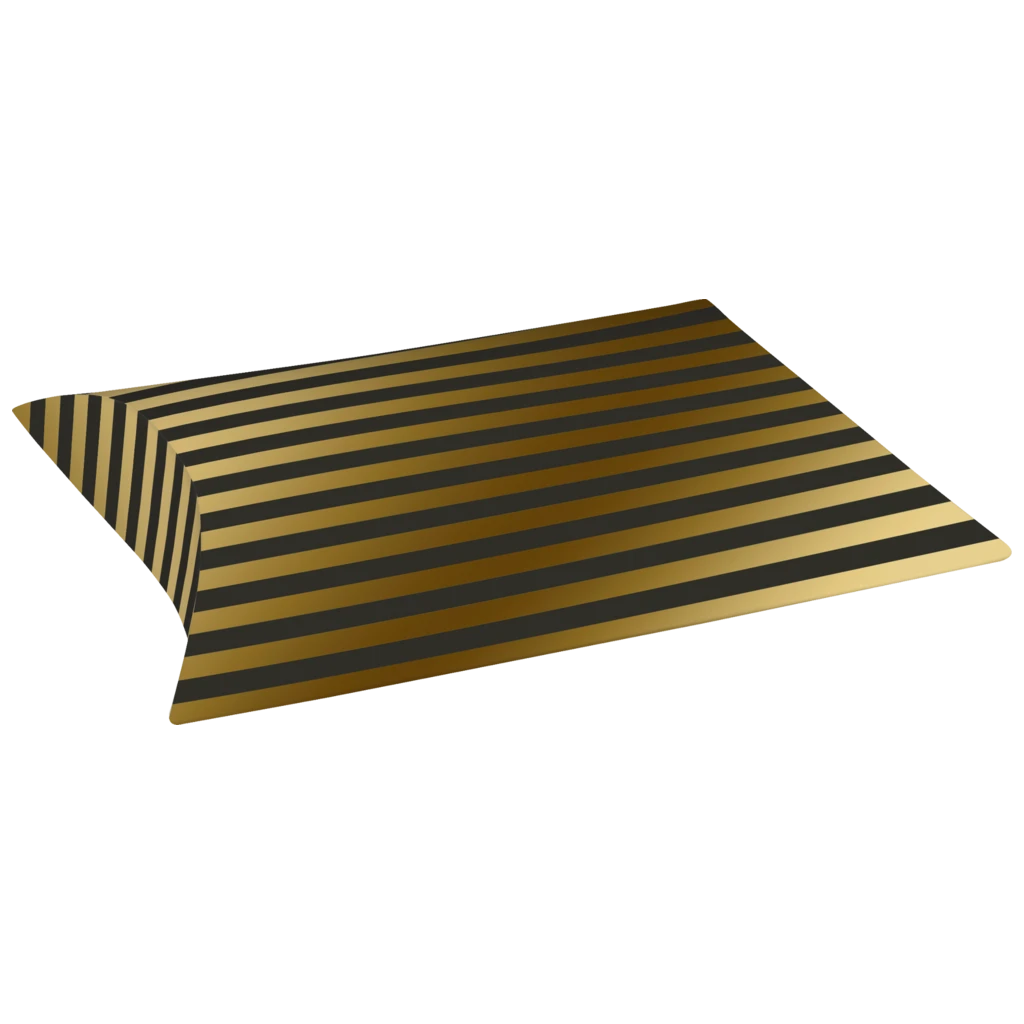 Faltschachteln „Sprenkel“ | 10×2,5×11 cm, 210 g/m², schwarz/gold, 3 Stück