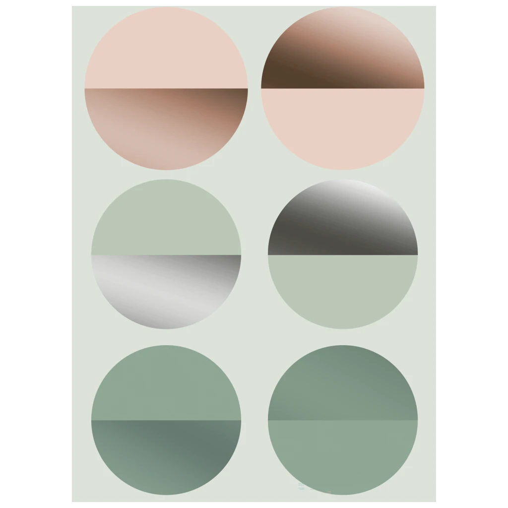 Aufkleber Bogen „Stribe“ | 110×150 mm, 4 Blatt