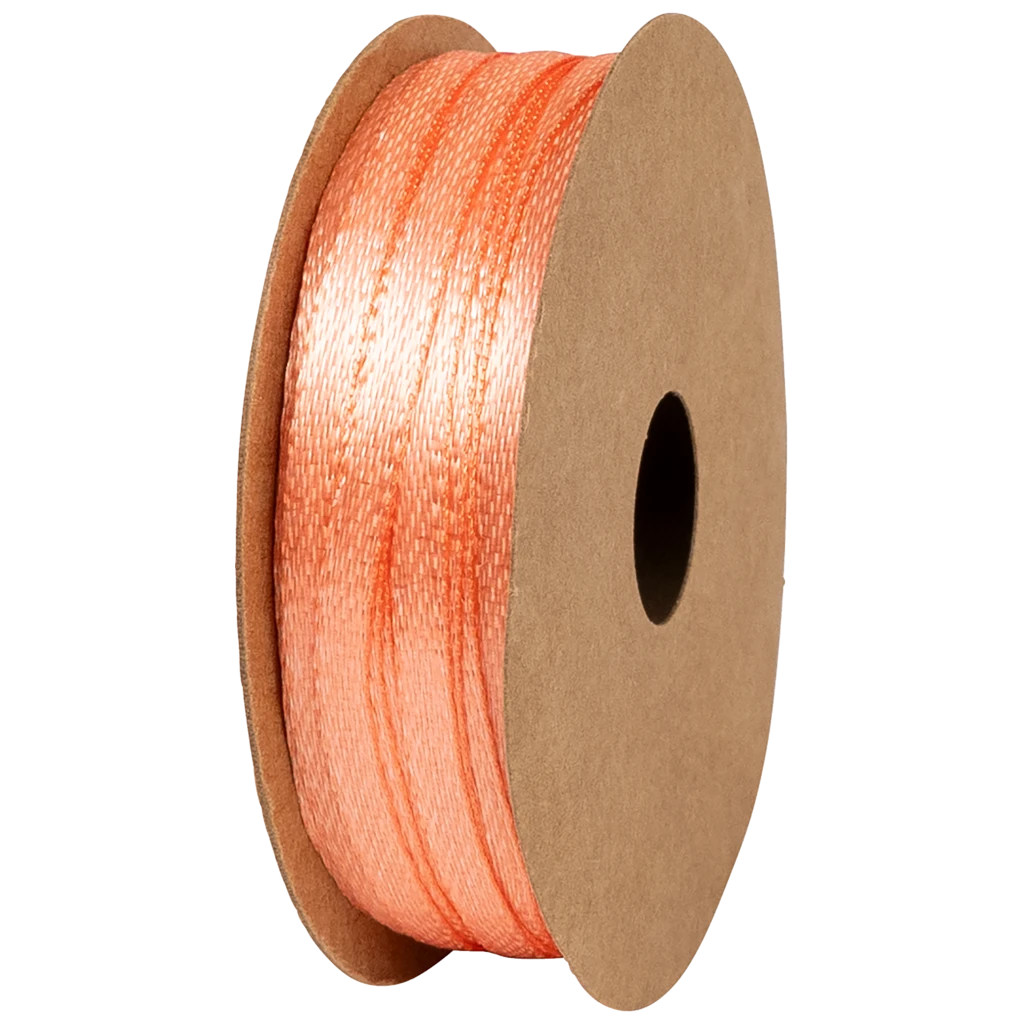 Gift Ribbons | satin polyester, 3 mm × 8 m, orange