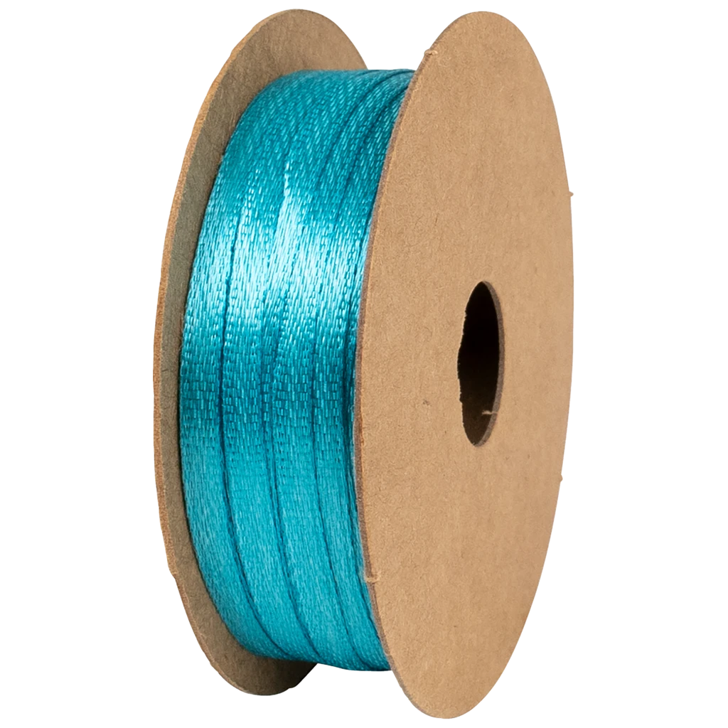 Gift Ribbons | satin polyester, 3 mm × 8 m, turquoise
