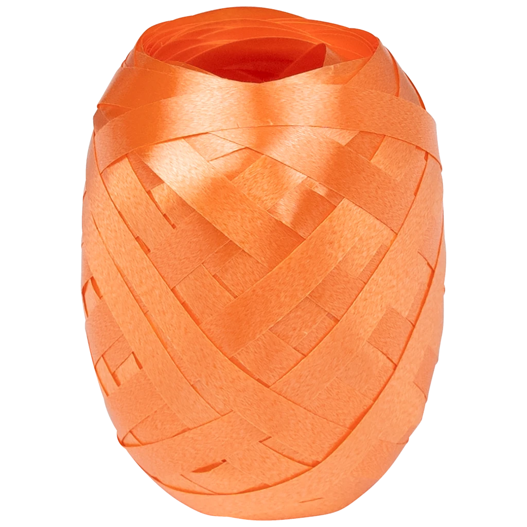 Gift Ribbon | polypropylene, 5 mm × 20 m, orange